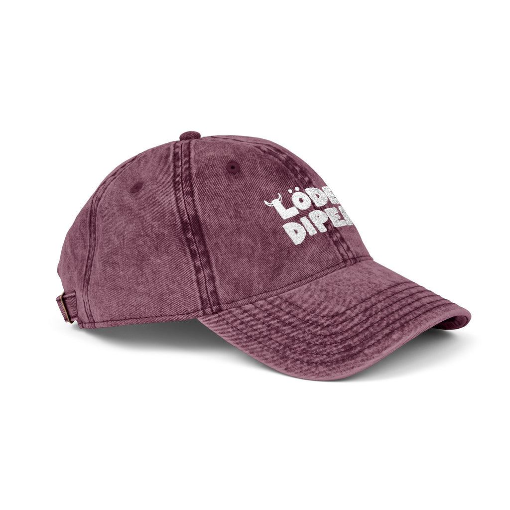 Löded Diper Embroidered Vintage Hat