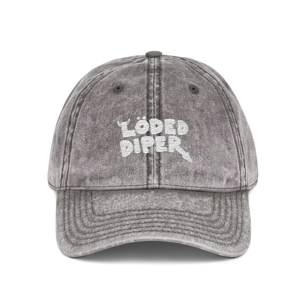 Löded Diper Embroidered Vintage Hat