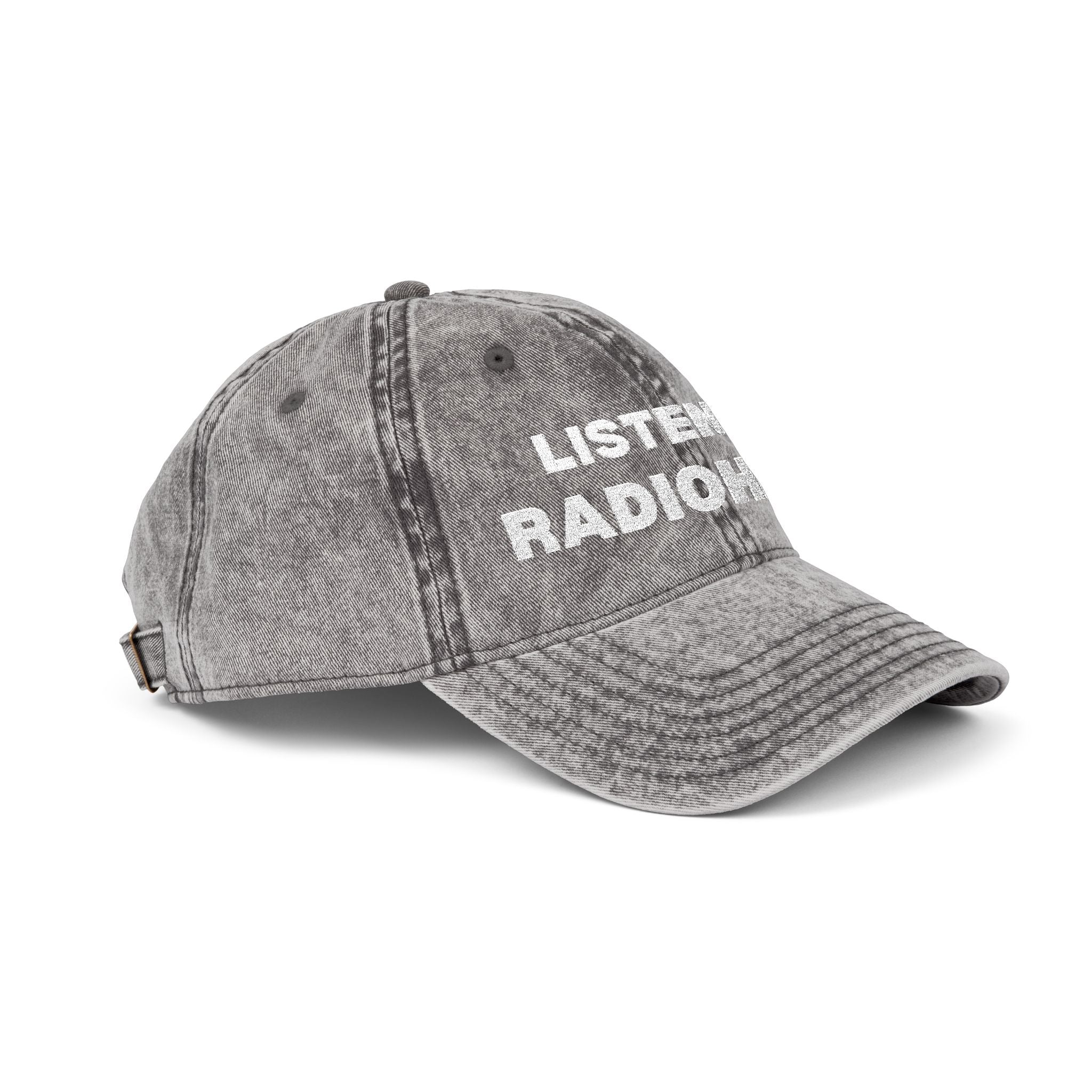 Listen to Radiohead Vintage Embroidered Hat