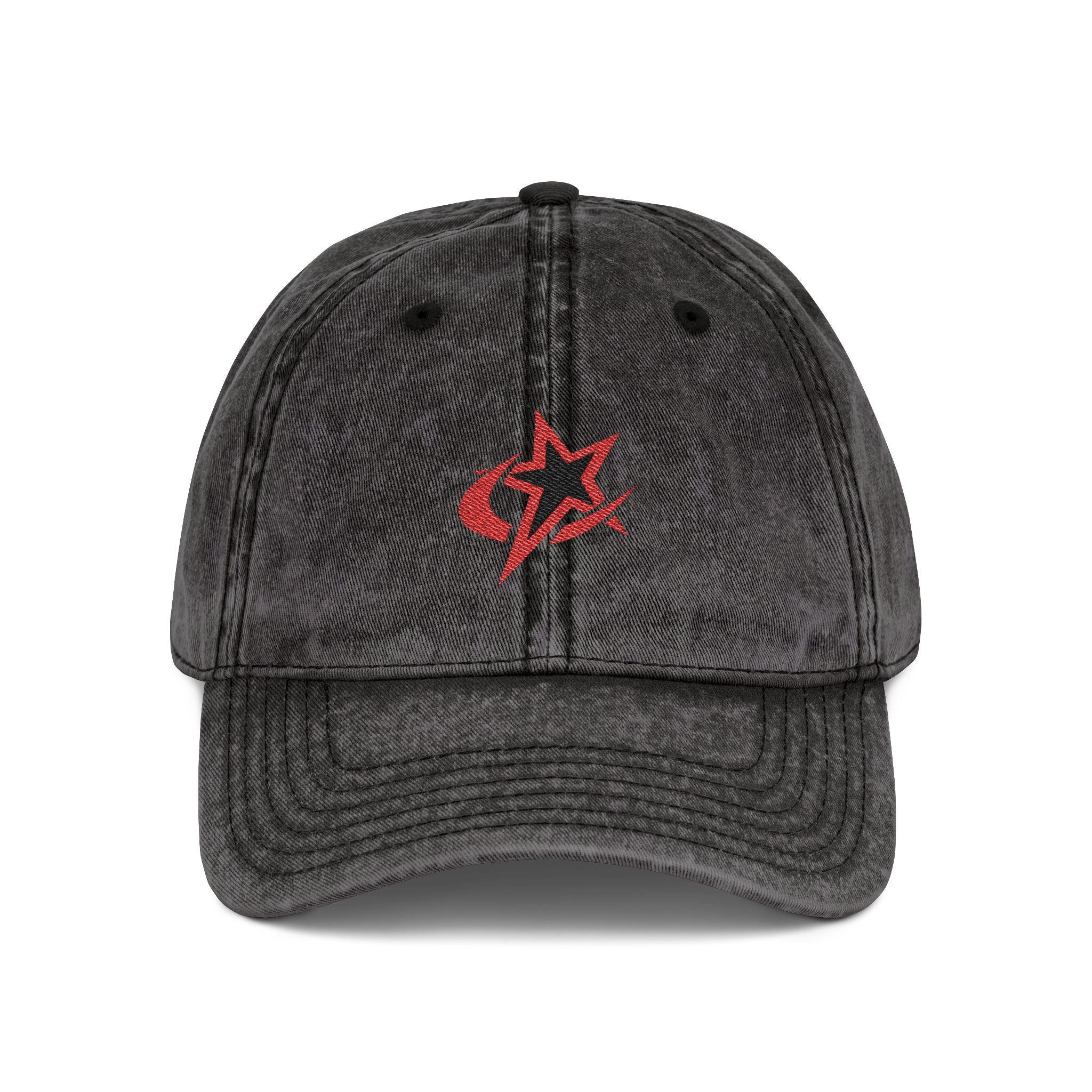 Star Comet Vintage Embroidered Hat