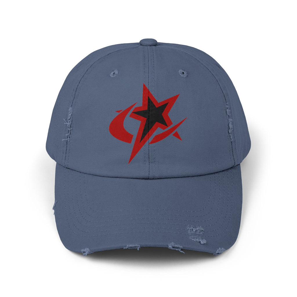 Star Comet Distressed Hat