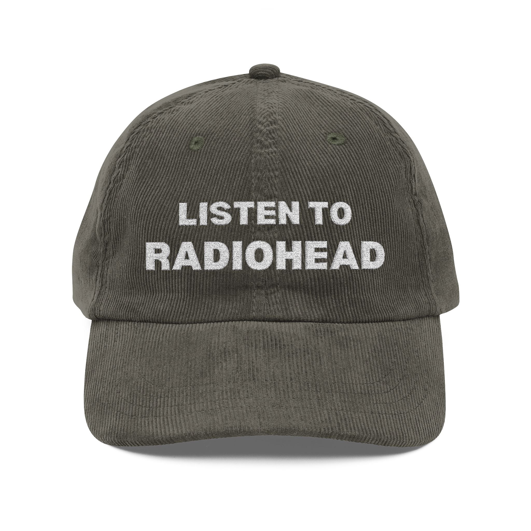 Listen to Radiohead Vintage Corduroy Hat