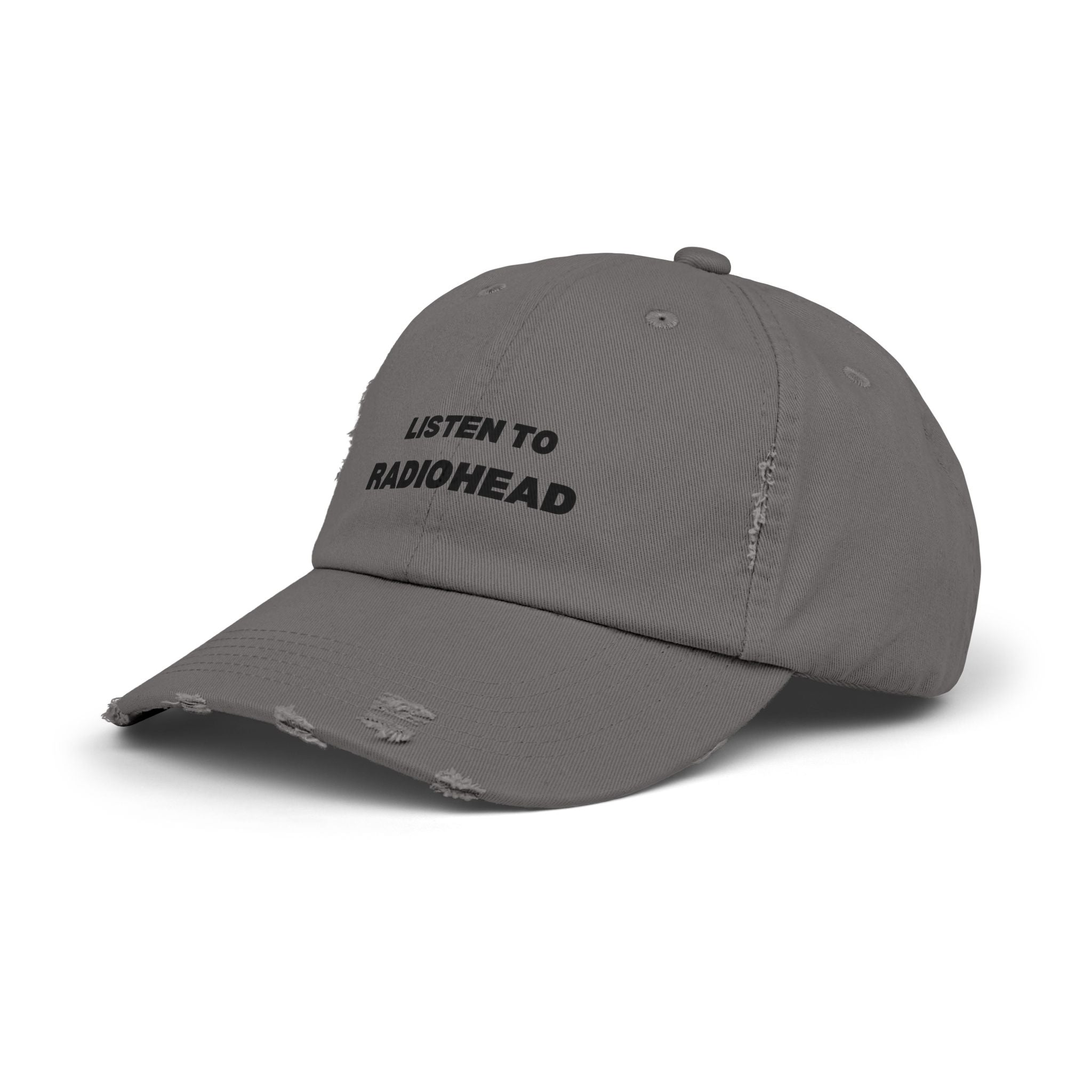 Listen to Radiohead Distressed Hat