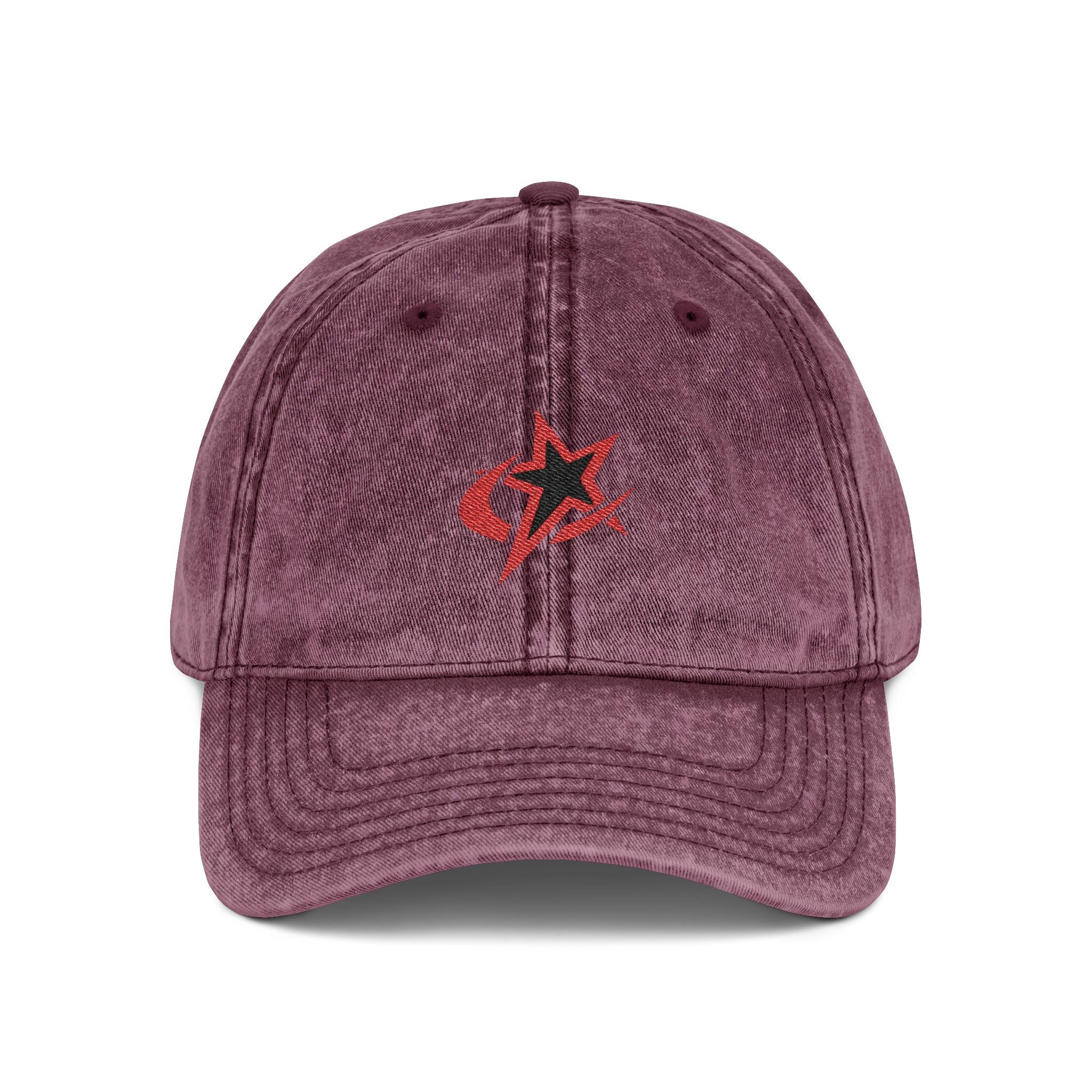 Star Comet Vintage Embroidered Hat