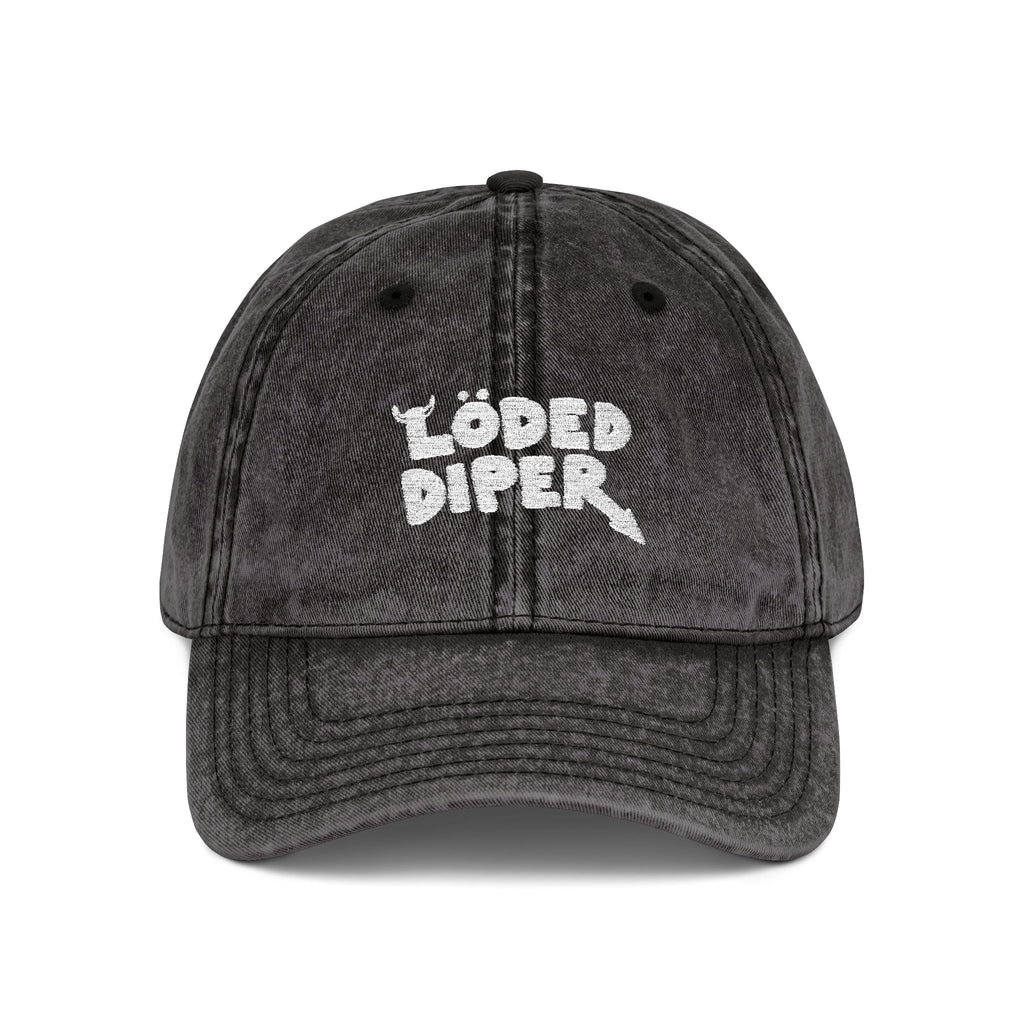 Löded Diper Embroidered Vintage Hat