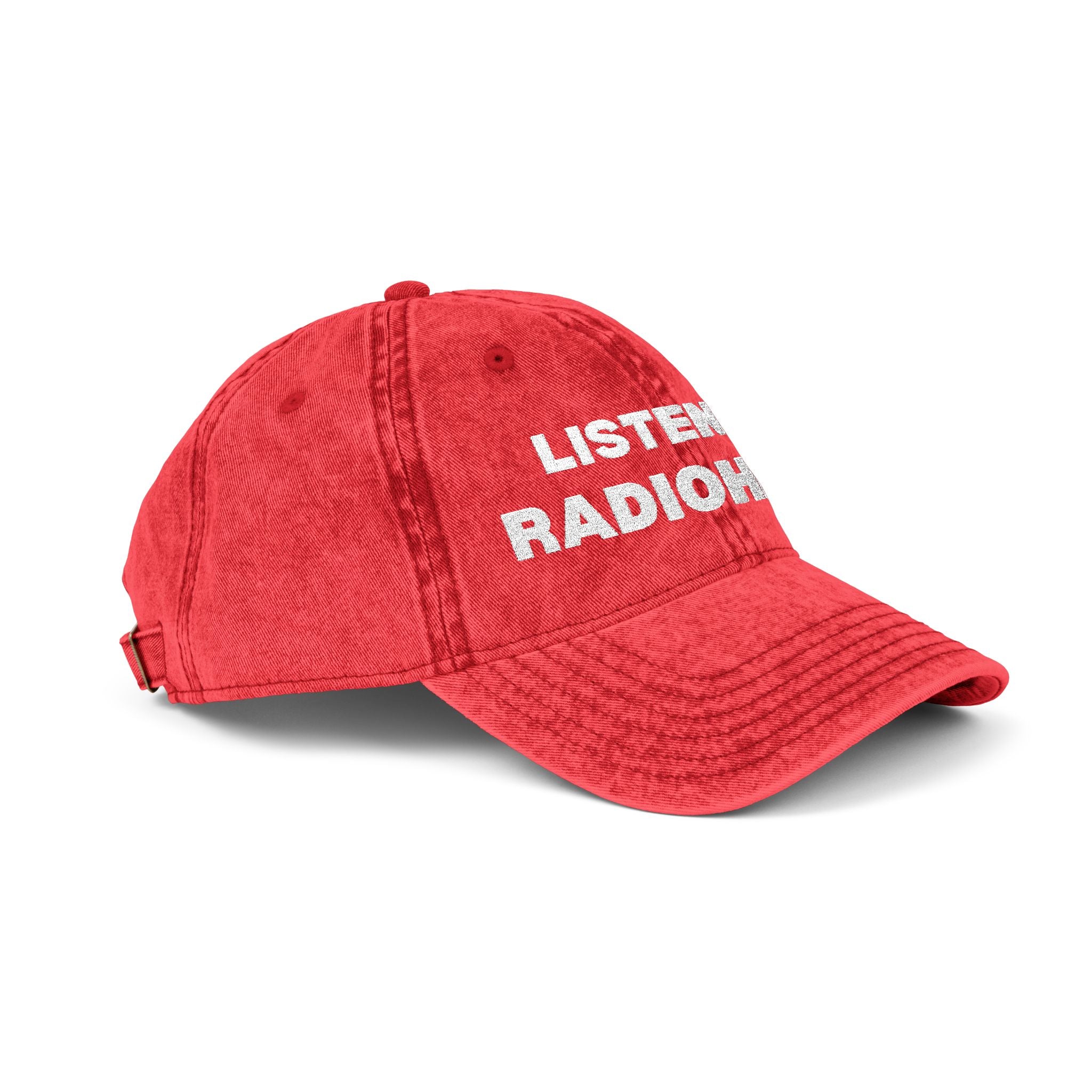 Listen to Radiohead Vintage Embroidered Hat