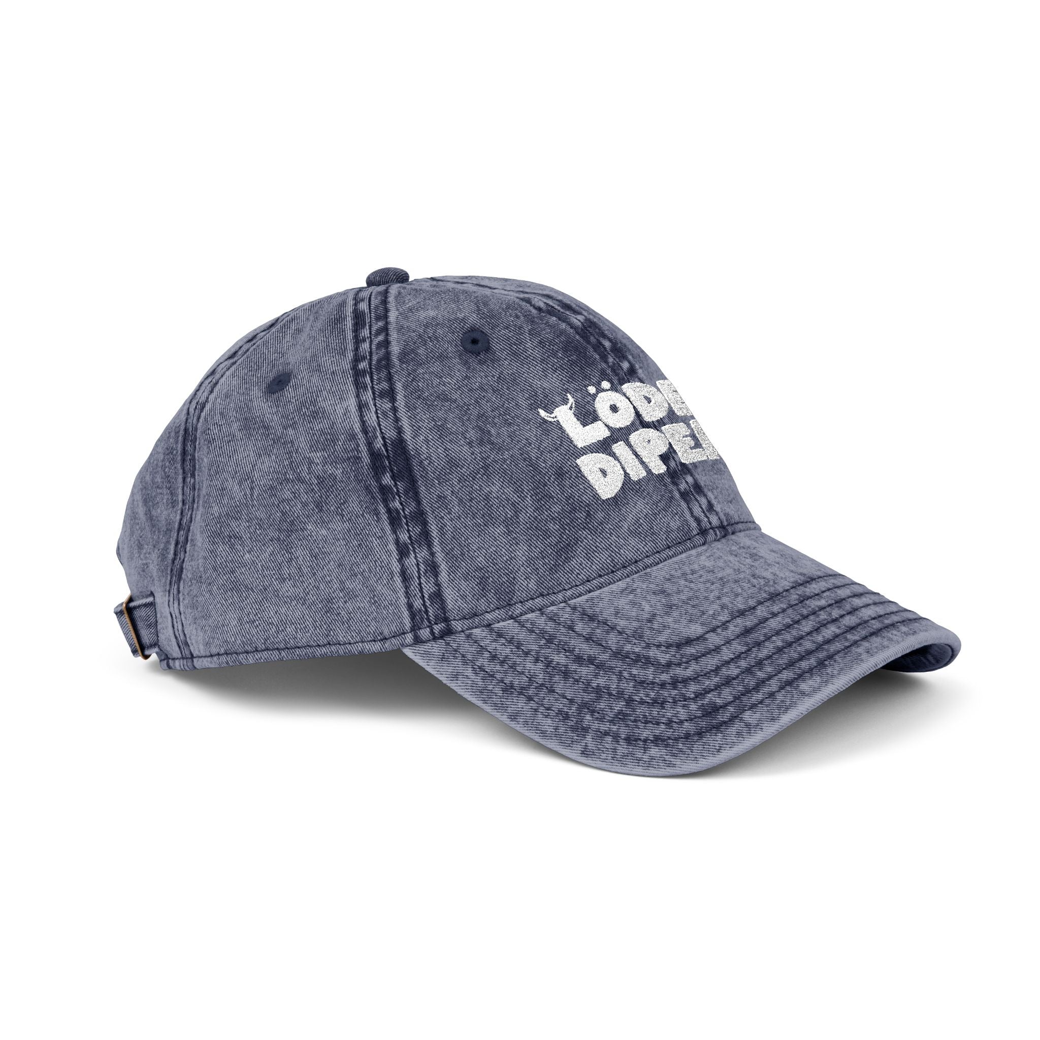 Löded Diper Embroidered Vintage Hat