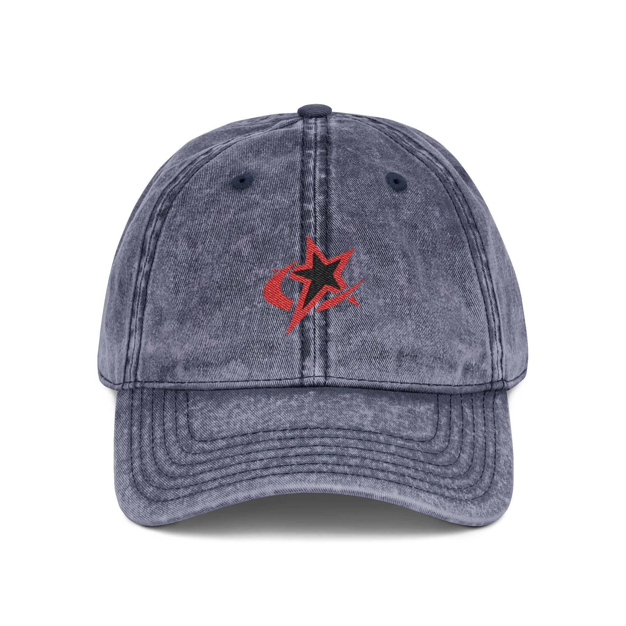 Star Comet Vintage Embroidered Hat
