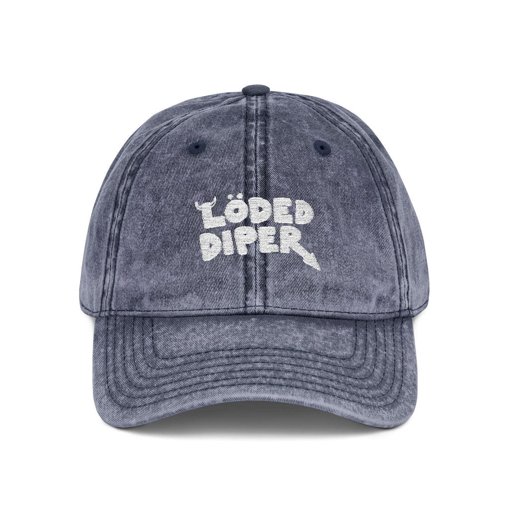 Löded Diper Embroidered Vintage Hat